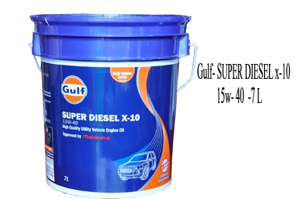 GULF SUPER DIESEL X10 7 LTR